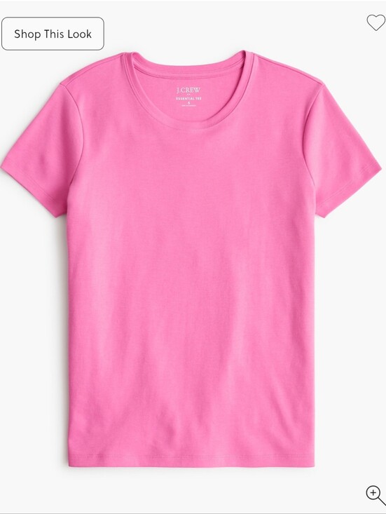 J. Crew Tops - J Crew Essential Cotton Tee Size (Pink) 🩷 Medium